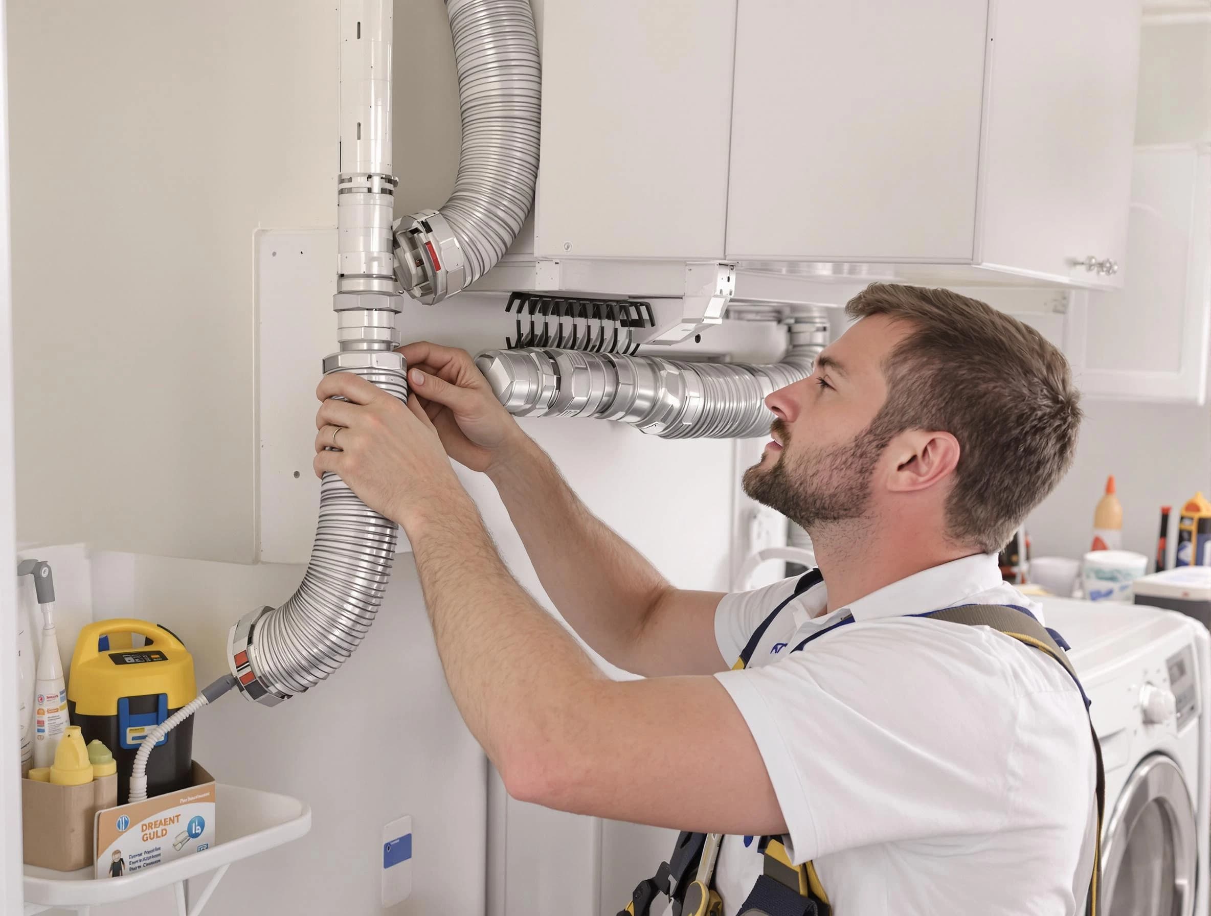 Professional dryer vent repair and installation by Chamblee Dryer Vent Cleaning in Chamblee