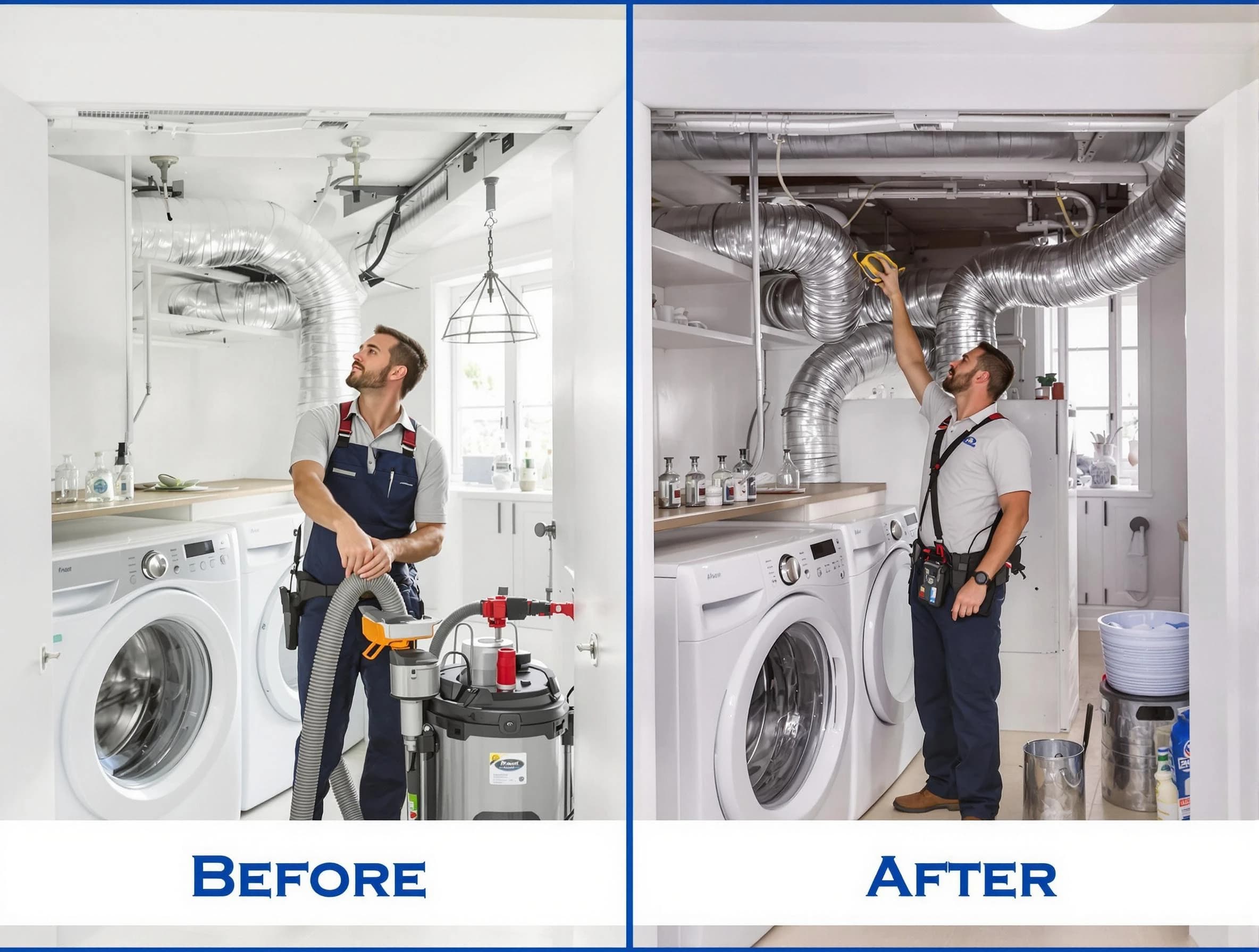 Expert gas dryer vent cleaning by Chamblee Dryer Vent Cleaning in Chamblee