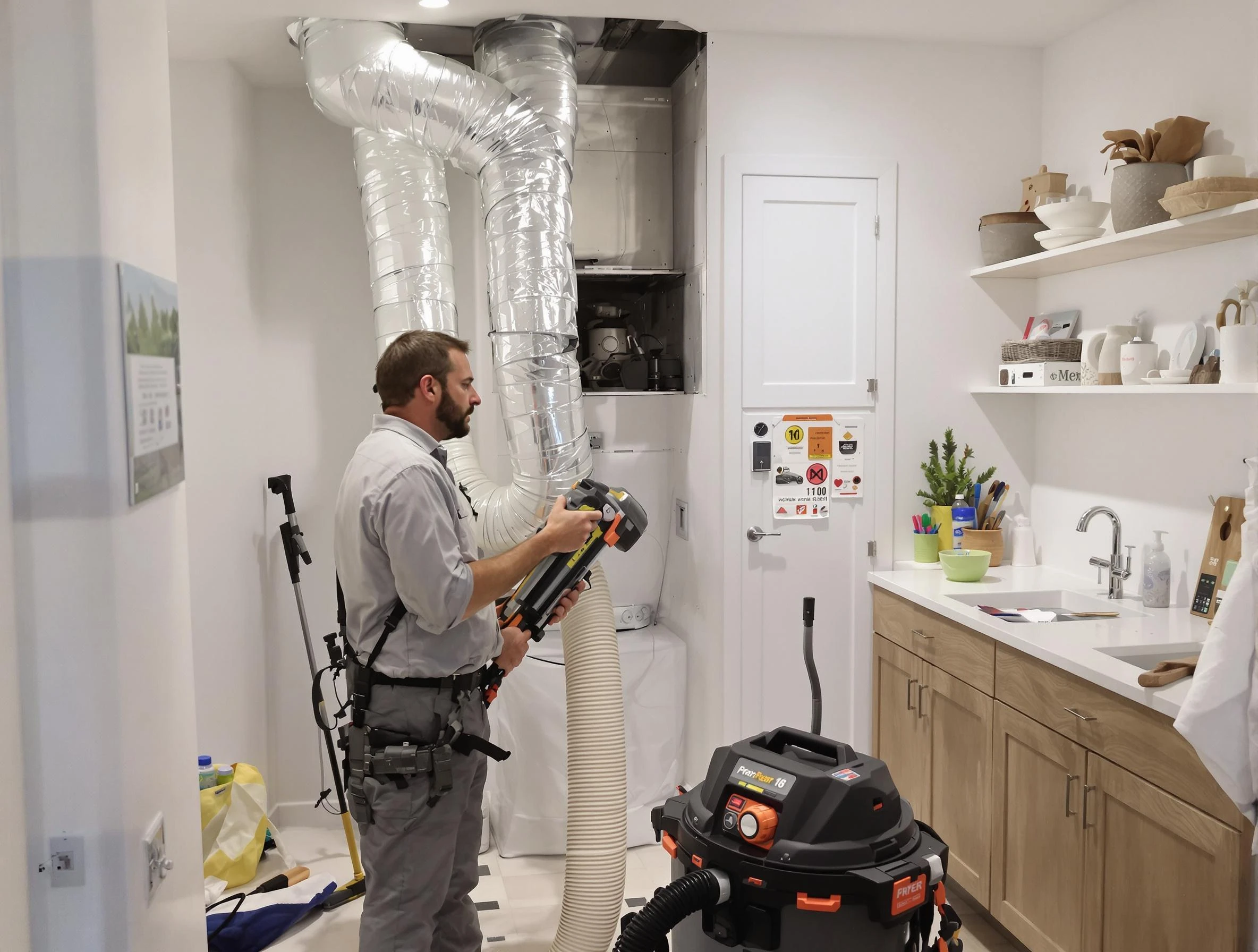 Clogged Dryer Vent Cleaning in Chamblee