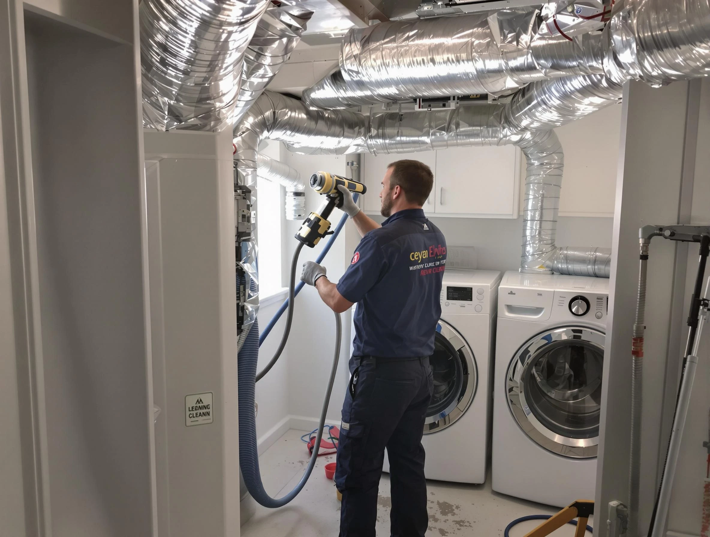 Chamblee Dryer Vent Cleaning specialist using advanced equipment for thorough duct cleaning in Chamblee