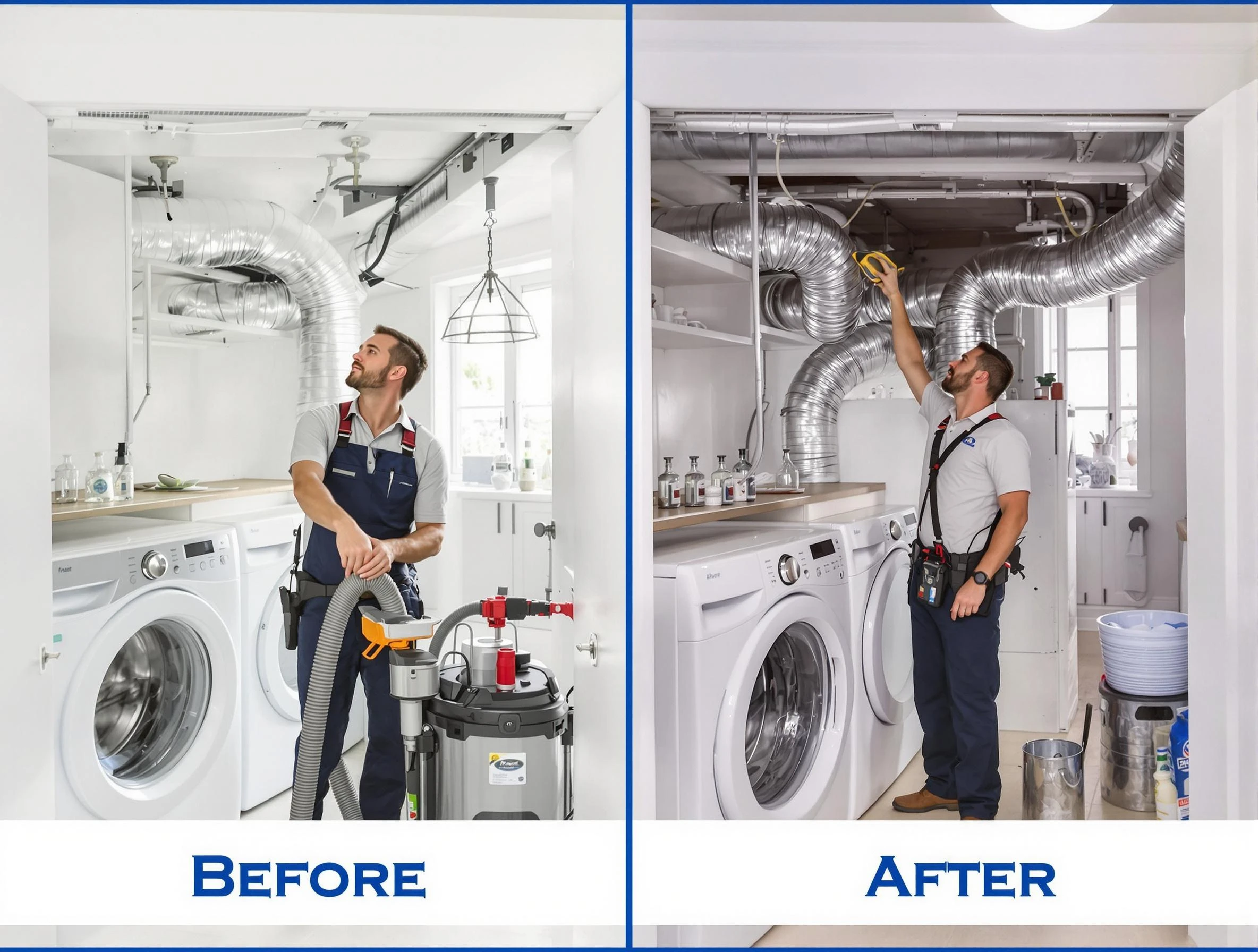 Expert gas dryer vent cleaning by Chamblee Dryer Vent Cleaning in Chamblee